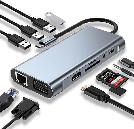 محول موزع USB C - 11